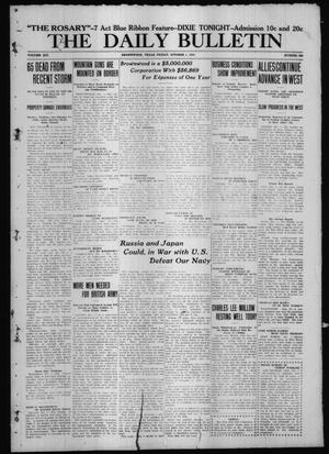 The Daily Bulletin (Brownwood, Tex.), Vol. 14, No. 299, Ed. 1 Friday, October 1, 1915
