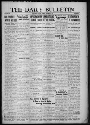 The Daily Bulletin (Brownwood, Tex.), Vol. 15, No. 79, Ed. 1 Monday, January 17, 1916
