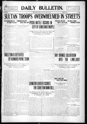 Daily Bulletin. (Brownwood, Tex.), Vol. 9, No. 163, Ed. 1 Saturday, April 24, 1909