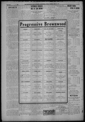 The Daily Bulletin (Brownwood, Tex.), Vol. 15, No. 194, Ed. 1 Tuesday, May 30, 1916