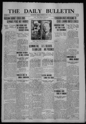 The Daily Bulletin (Brownwood, Tex.), Vol. 16, No. 182, Ed. 1 Thursday, May 17, 1917