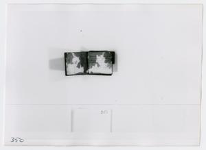 Primary view of object titled '[Photographs of Small Notebook]'.