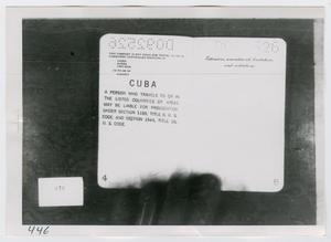 [Lee Oswald's Passport, Photograph #1]