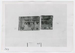 Primary view of object titled '[Photographs of Pay Stubs]'.