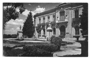 Postcard of a large mansion