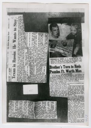 [Newspaper Clippings, Photograph #5]