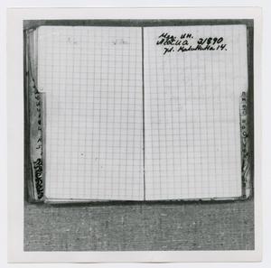 Primary view of object titled '[Pages in Oswald's Book, Photograph #24]'.