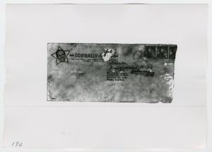 [Photograph of Envelope]