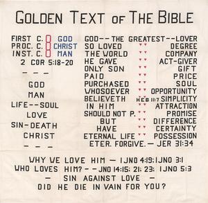 Golden Text of the Bible