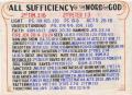 Thumbnail image of item number 1 in: 'All Sufficiency of the Word of God'.