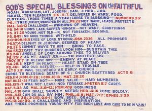 God's Special Blessings on the Faithful