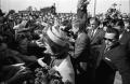 Photograph: [President and Mrs. Kennedy at Love Field]