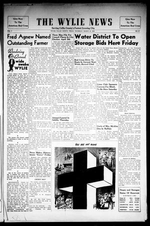 The Wylie News (Wylie, Tex.), Vol. 7, No. 47, Ed. 1 Thursday, March 10, 1955