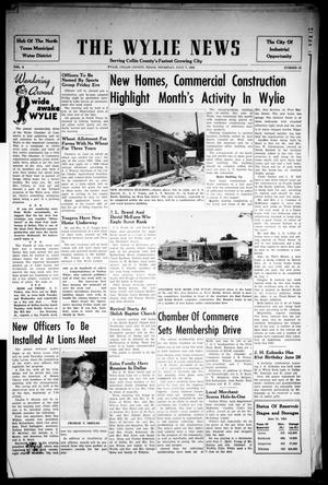 The Wylie News (Wylie, Tex.), Vol. 8, No. 12, Ed. 1 Thursday, July 7, 1955