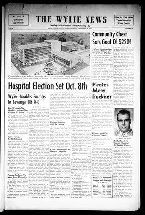 The Wylie News (Wylie, Tex.), Vol. 8, No. 24, Ed. 1 Thursday, September 29, 1955