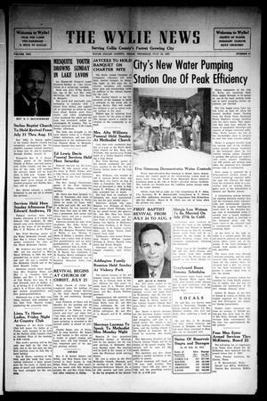 The Wylie News (Wylie, Tex.), Vol. 10, No. 13, Ed. 1 Thursday, July 18, 1957