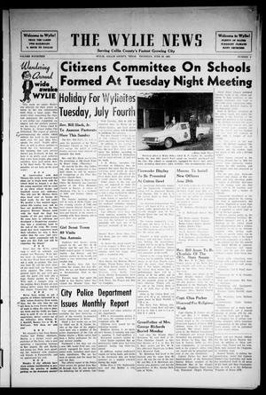 The Wylie News (Wylie, Tex.), Vol. 14, No. 9, Ed. 1 Thursday, June 29, 1961