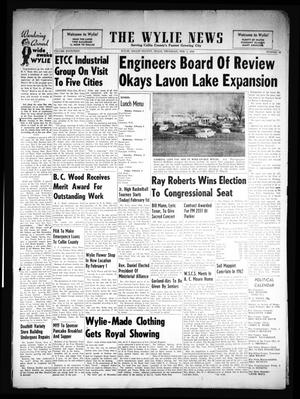 The Wylie News (Wylie, Tex.), Vol. 14, No. 39, Ed. 1 Thursday, February 1, 1962