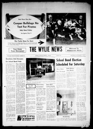 The Wylie News (Wylie, Tex.), Vol. 24, No. 16, Ed. 1 Thursday, October 7, 1971