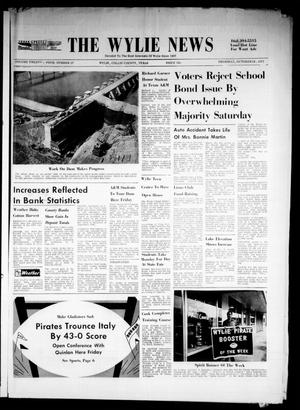 The Wylie News (Wylie, Tex.), Vol. 24, No. 17, Ed. 1 Thursday, October 14, 1971