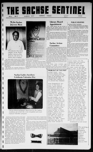 The Sachse Sentinel (Sachse, Tex.), Vol. 2, No. 3, Ed. 1 Tuesday, March 1, 1977