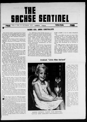 The Sachse Sentinel (Sachse, Tex.), Vol. 4, No. 10, Ed. 1 Monday, October 1, 1979