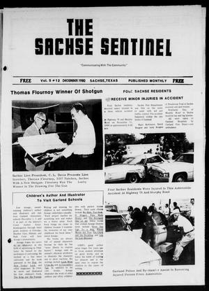 The Sachse Sentinel (Sachse, Tex.), Vol. 5, No. 12, Ed. 1 Monday, December 1, 1980