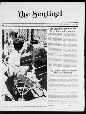 Primary view of object titled 'The Sentinel (Sachse, Tex.), Vol. 12, No. 21, Ed. 1 Wednesday, July 1, 1987'.