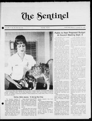 The Sentinel (Sachse, Tex.), Vol. 12, No. 29, Ed. 1 Wednesday, August 26, 1987