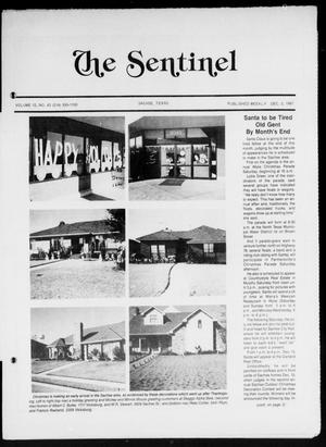 Primary view of object titled 'The Sentinel (Sachse, Tex.), Vol. 12, No. 43, Ed. 1 Wednesday, December 2, 1987'.
