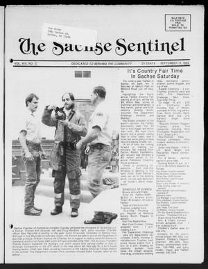 Primary view of object titled 'The Sachse Sentinel (Sachse, Tex.), Vol. 14, No. 37, Ed. 1 Wednesday, September 13, 1989'.