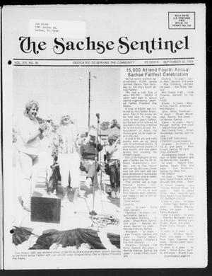 The Sachse Sentinel (Sachse, Tex.), Vol. 14, No. 38, Ed. 1 Wednesday, September 20, 1989