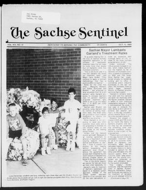 Primary view of object titled 'The Sachse Sentinel (Sachse, Tex.), Vol. 14, No. 41, Ed. 1 Wednesday, October 11, 1989'.