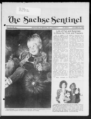 The Sachse Sentinel (Sachse, Tex.), Vol. 14, No. 43, Ed. 1 Wednesday, October 25, 1989