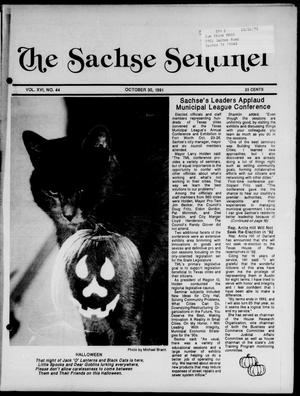 The Sachse Sentinel (Sachse, Tex.), Vol. 16, No. 44, Ed. 1 Wednesday, October 30, 1991