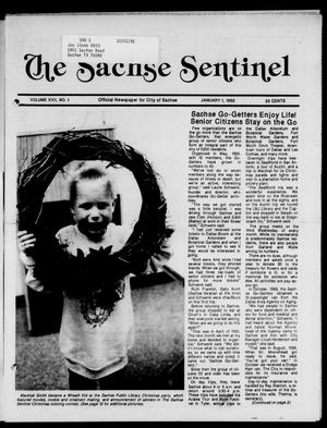 The Sachse Sentinel (Sachse, Tex.), Vol. 17, No. 1, Ed. 1 Wednesday, January 1, 1992