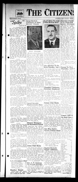 The Citizens Journal (Atlanta, Tex.), Vol. 68, No. [13], Ed. 1 Thursday, March 27, 1947
