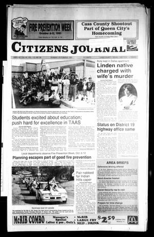 Citizens Journal (Atlanta, Tex.), Vol. 113, No. 36, Ed. 1 Sunday, October 6, 1991