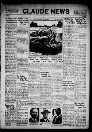 Claude News (Claude, Tex.), Vol. 42, No. 35, Ed. 1 Friday, May 8, 1931