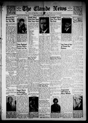 The Claude News (Claude, Tex.), Vol. 49, No. 38, Ed. 1 Friday, May 20, 1938