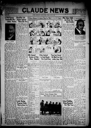 Claude News (Claude, Tex.), Vol. 45, No. 51, Ed. 1 Friday, August 24, 1934