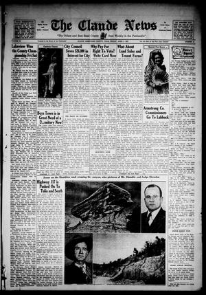 The Claude News (Claude, Tex.), Vol. 48, No. 31, Ed. 1 Friday, April 2, 1937