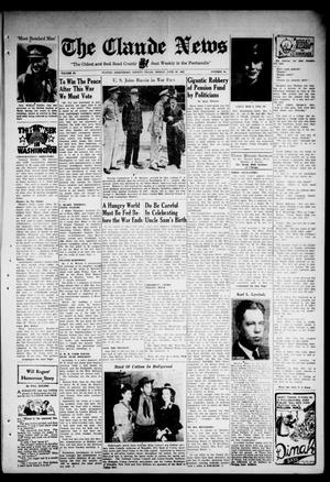 Claude News (Claude, Tex.), Vol. 53, No. 44, Ed. 1 Friday, June 26, 1942