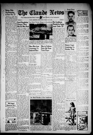 Claude News (Claude, Tex.), Vol. 54, No. 10, Ed. 1 Friday, October 30, 1942