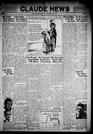 Claude News (Claude, Tex.), Vol. 44, No. 42, Ed. 1 Friday, June 23, 1933