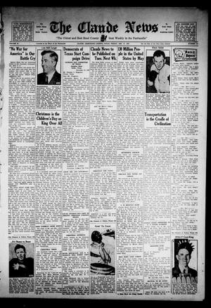 The Claude News (Claude, Tex.), Vol. 49, No. 16, Ed. 1 Friday, December 17, 1937