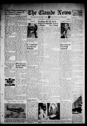 Primary view of object titled 'Claude News (Claude, Tex.), Vol. 52, No. 45, Ed. 1 Friday, July 4, 1941'.