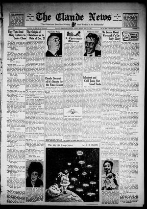 The Claude News (Claude, Tex.), Vol. 49, No. 17, Ed. 1 Friday, December 24, 1937