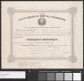 Thumbnail image of item number 1 in: 'Texas State Board of Dental Examiners Certificate'.
