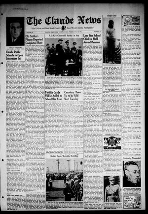 Claude News (Claude, Tex.), Vol. 52, No. 52, Ed. 1 Friday, August 22, 1941